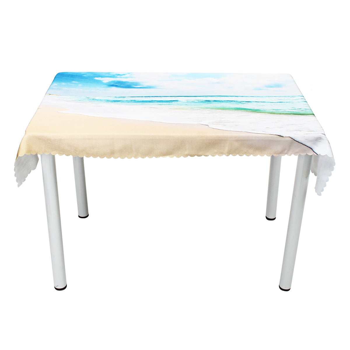 3D Sky Beach 5 Tablecloth Table Cover Cloth Birthday Party Event Decorations