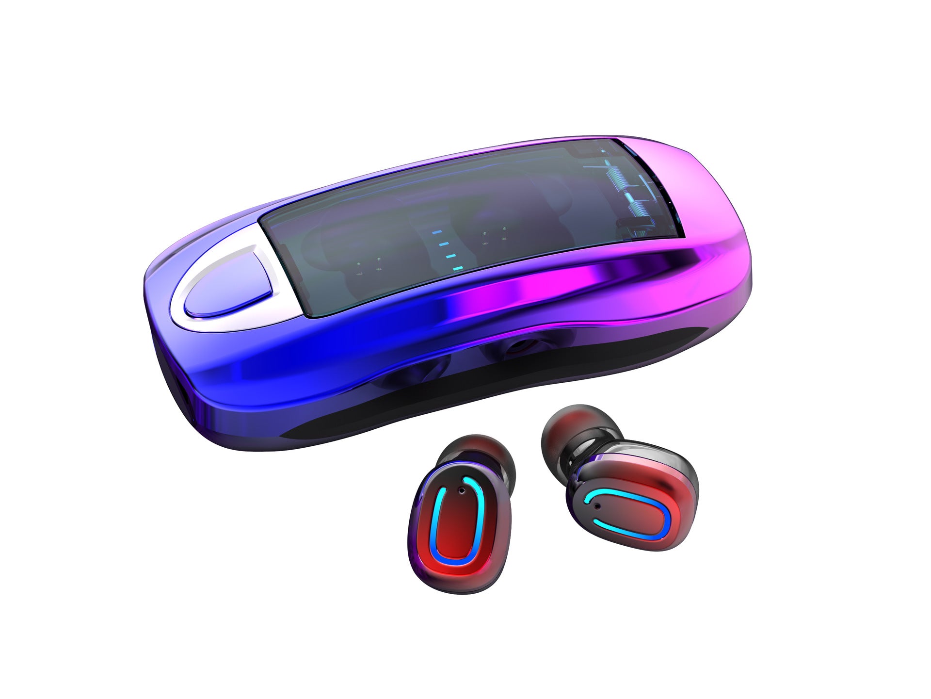 Cool plating TWS5.0 Bluetooth headset