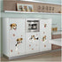 Miico 3D Creative PVC Wall Stickers Home Decor Mural Art Removable Dog Decor Sticker
