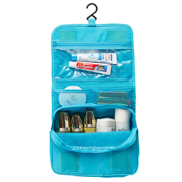 IPRee® Outdoor Travel Wash Bag Portable Waterproof Cosmetic Makeup Organizer Storage Bag With Hook