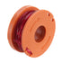 Grass Trimmer Head Spool Line String with Spool Coil Cap Cover for Worx WA0010 WG150 WG180