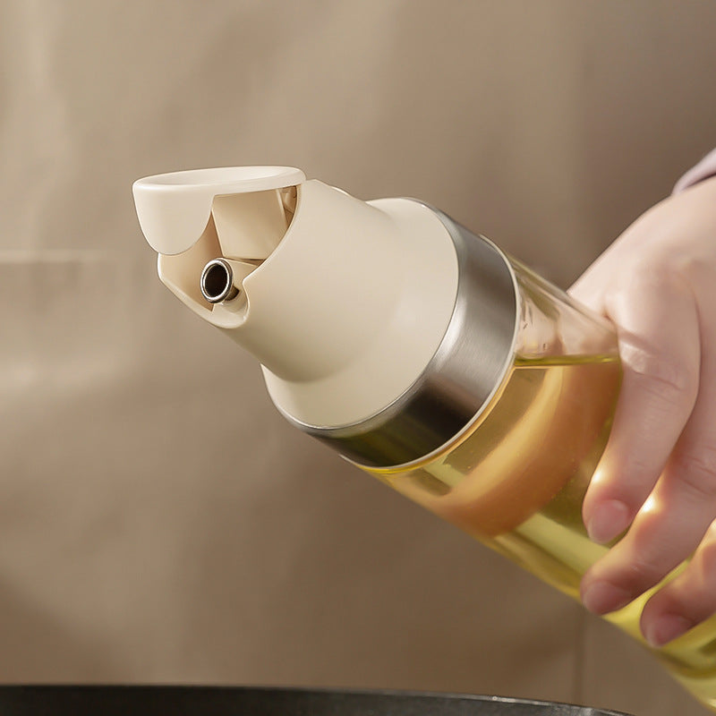 Large Capacity Automatic Opening And Closing Glass Oiler