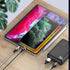 Curved magnetic suction mobile phone data line