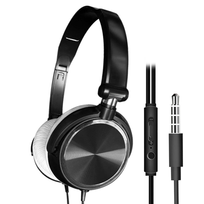 Head-mounted Heavy Bass Game K Song Voice Headset