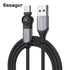 ESSAGER USB Type-C Data Cable 180 Degree Rotatable Fast Charging For Mi10 Huawei P30 P40 Pro K30 OnePlus 8Pro