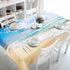 3D Sky Beach 5 Tablecloth Table Cover Cloth Birthday Party Event Decorations