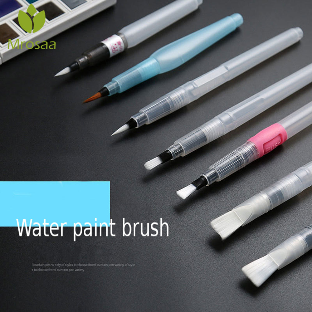 Portable Paint Brush Water Brush Pen Soft Watercolor Brush Pen Painting Drawing Water Brush