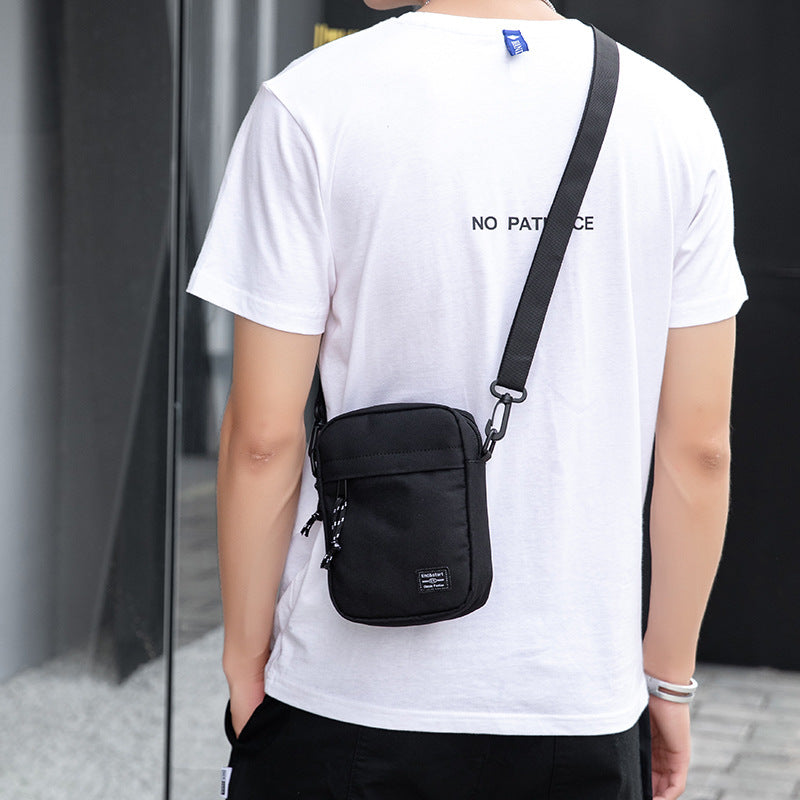 Men's Small Bag, Small Shoulder, Mini Small Bag, Small Shoulder Bag, Trendy Brand Diagonal Small Backpack, Light Boy Messenger Bag