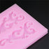 Fondant carving hollow silicone mold