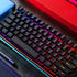 YINDIAO VG46 Wired Mechanical  Keyboard & Mouse Set 104 Keys Gaming Keyboard Ergonomic Mouse Combo Home Office Kit for Laptop Computer PC