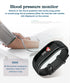 XANES UPX PRO 0.96" Screen Waterproof Smart Watch Blood Pressure Monitor Fitness Braelet Mi Band