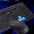 USB wireless keyboard and mouse set