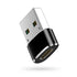Bakeey Type C Female to USB-A Male OTG Adapter Converter For Smartphone Tablet Laptop PC (Black)