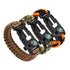 IPRee® 4 In 1 EDC Survival Bracelet Emergency Paracord Umbrella Rope Compass Kit
