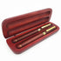 Creative 0.5mm Fine Nib Maple Fountain Pen Signing Pen With Wooden Pen Box For Writing Stationery
