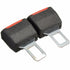 1 Pair Universal Replacement Car Safety Seat Belt Extender Support Clip Buckle