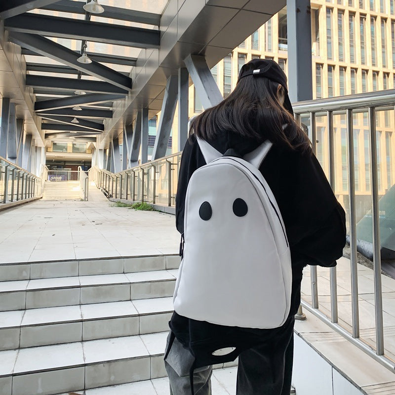 Niche Ugly Cute Ghost Ghost Large Capacity Backpack