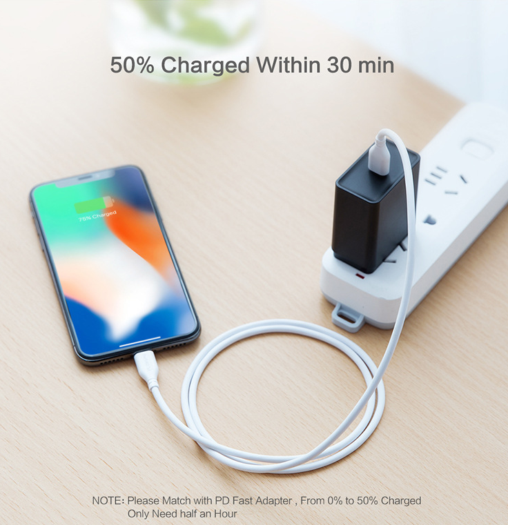 Ultra-Fast USB-C to Lightning Cable