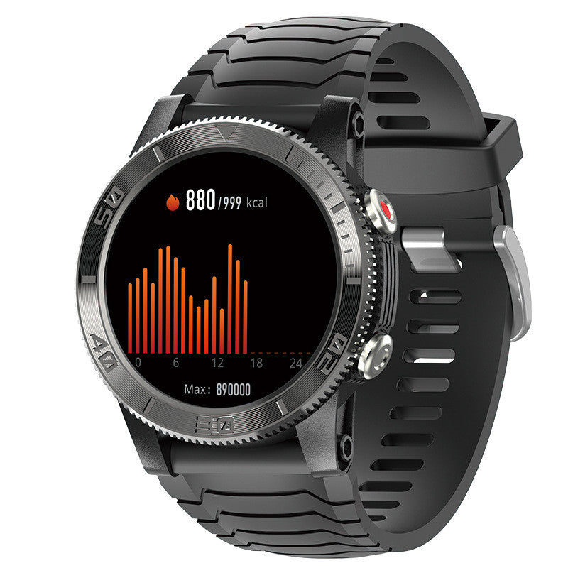Smart Watch GPS Heart Rate Stress Compass