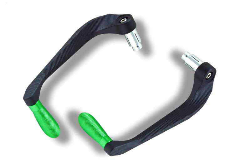 Motorcycle Brake Striped Horns Drop Guard