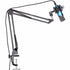 Neewer NW-7000 USB Professional Studio Condenser Microphone and NW-35 Adjustable Suspension Scissor Arm Stand with Shock Mount and Table Mounting Clamp Kit Perfect for Broadcasting and Sound Recording