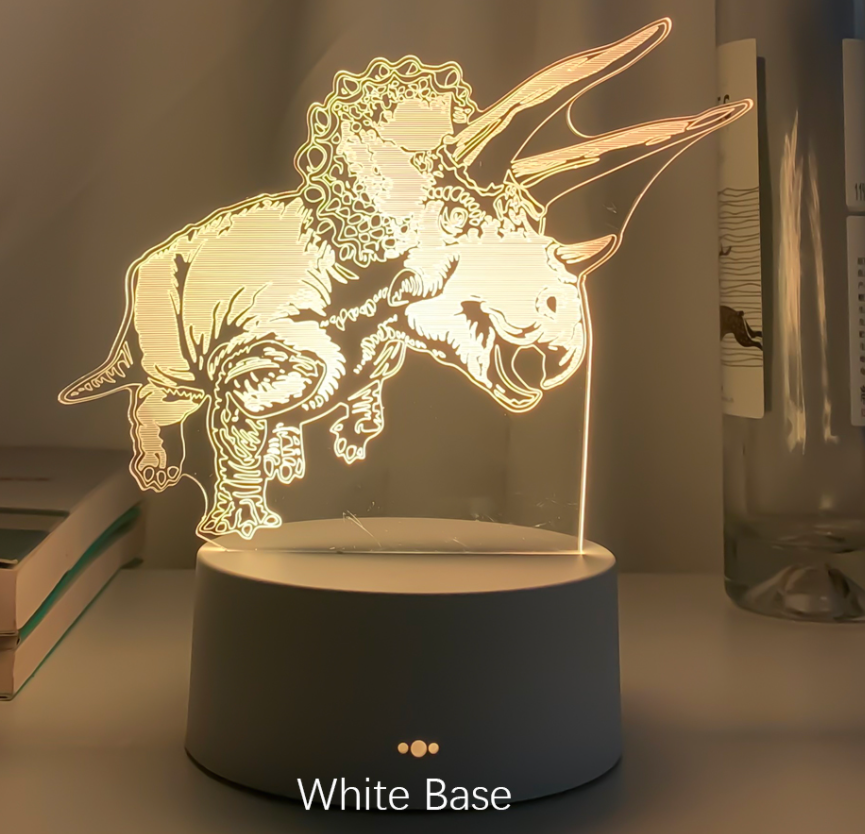Creative Touch Remote Control Colorful Table Lamp