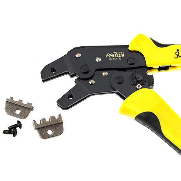 Paron® JX-D4 Multifunctional Ratchet Crimping Tool 26-10 AWG Terminals Pliers Kit