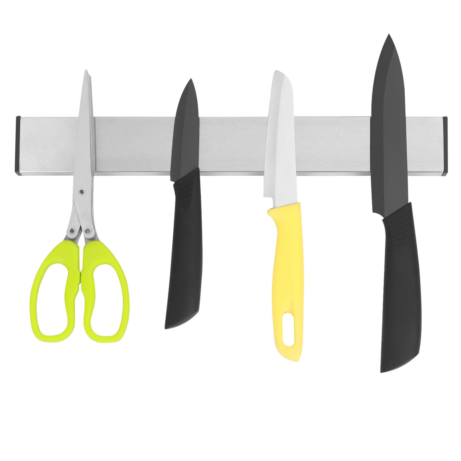Stainless Steel Magnetic Kitchen Cutter Holder Wall Mounted Organizer Rack
