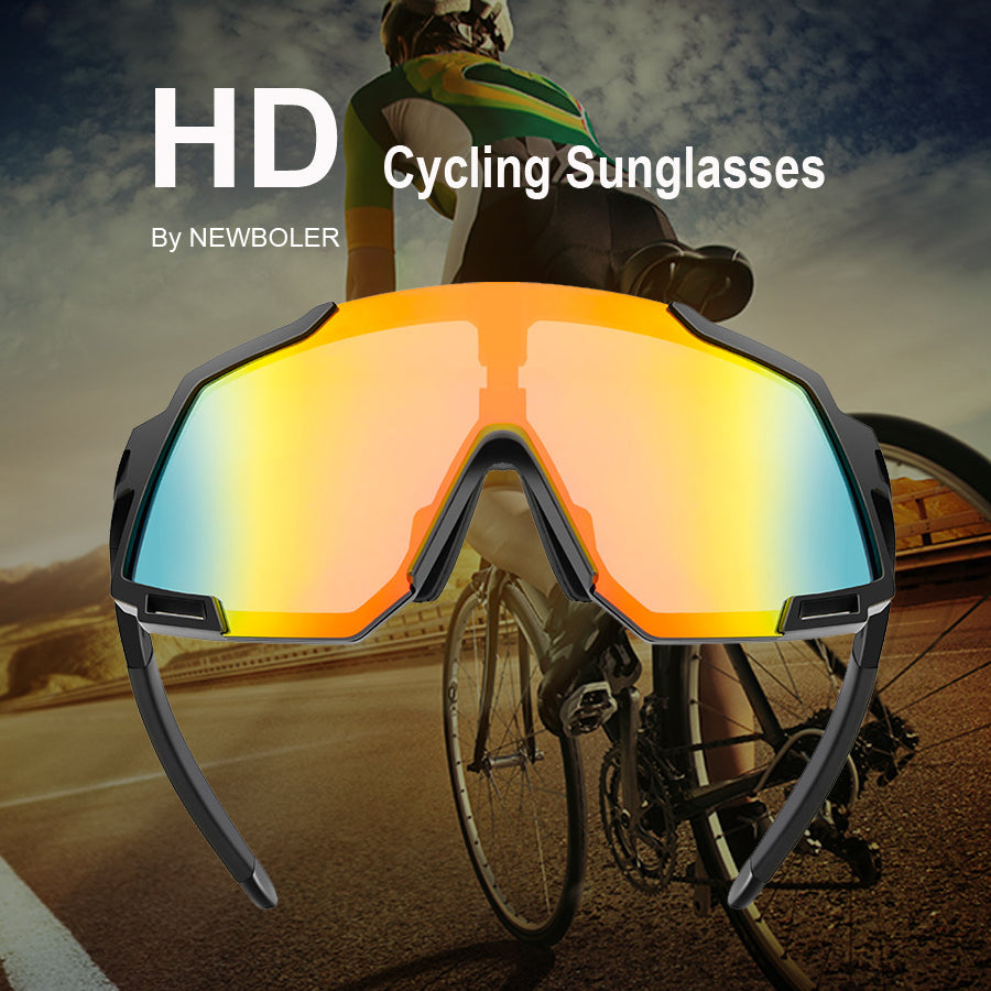 X-TIGER Polarized 5 Lens Cycling Glasses Road Bike Cycling Eyewear Cycling Sunglasses MTB Mountain Bicycle Cycling Goggles