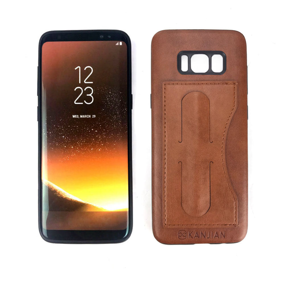 Bakeey™ PU Leather Kickstand Card Slot Magnetic Cover Case for Samsung Galaxy S8 5.8 Inch