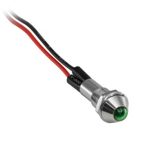 5mm 12V To 14VDC Green Indicator LED And Lead