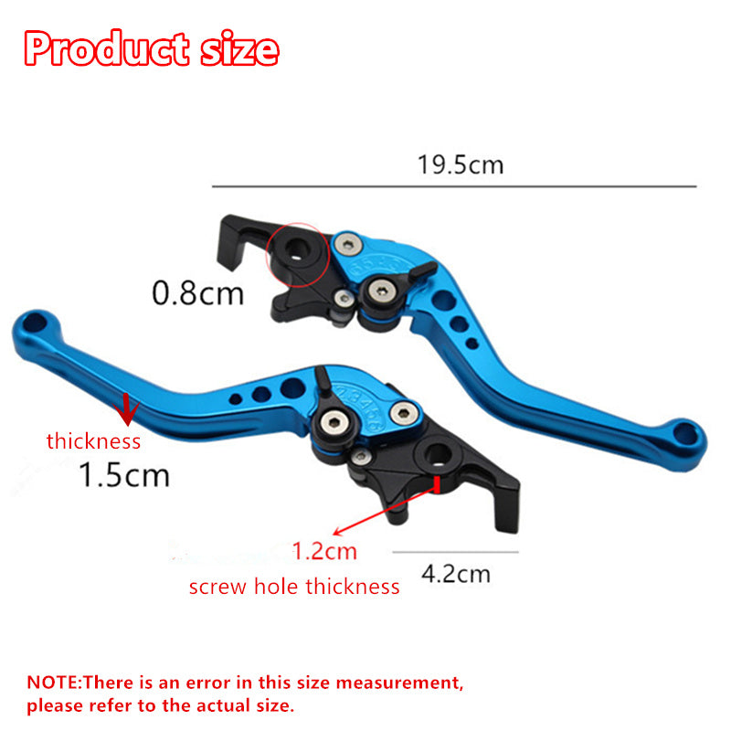 Motorcycle Scooter Adjustable Brake Clutch Lever Handle