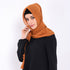 Chiffon Muslim Head Scarf Soft Islamic Underscarf Hijab Face-lift Solid Headscarf For Women