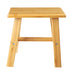 Wooden Square Stool Small Simple Children Chair Bamboo Dining Table Stool Household Bench for Home Living Room Bedroom