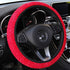 Plush Car Steering Wheel Cover In Winter