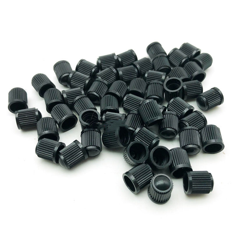 Black Plastic Valve Cap