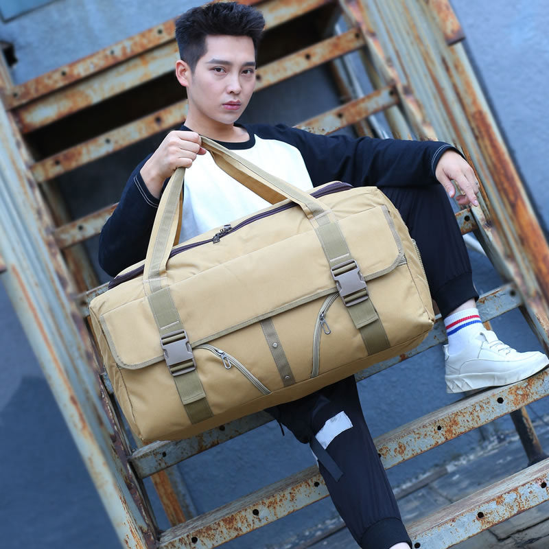 Male Student Duffel Bag Luggage Bag Checked Bag Moving Bag Travel Bag
