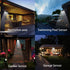 36LED solar wall light