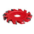 H20 Power Wood Polishing Carving Disc U Type 12 Teeth Shovel Blade for Angle Grinder Woodworking Grinding Tool