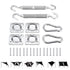 Mounting Screw Stainless Steel Sun Sail Shade Canopy Fixing Fittings Hardware Accessory Kit