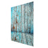 5x7FT Vinyl Blue Wood Wall Floor Photography Backdrop Background Studio Prop