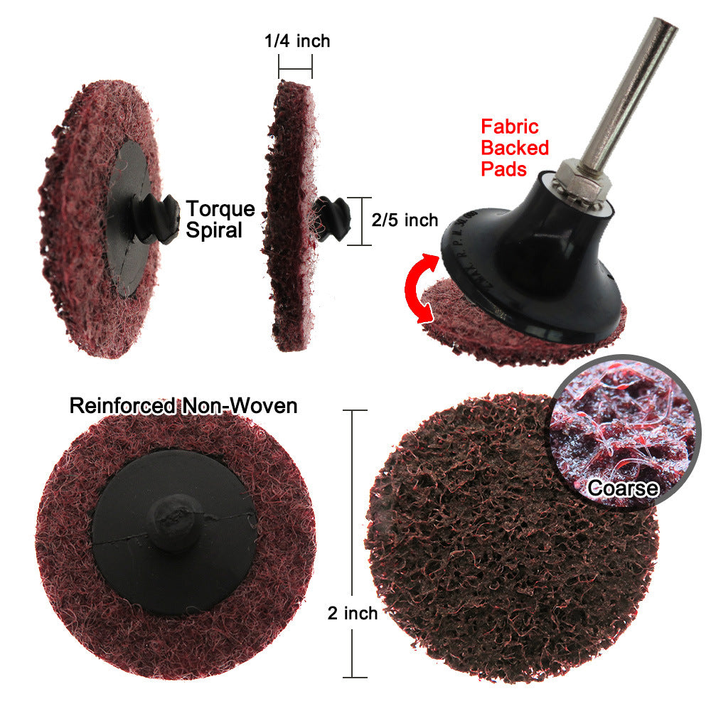35 sets of torque sand disc polishing spiral sand disc