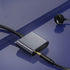 Mobile phone adapter to listen to songs two in one