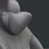 Car headrest and neck pillow