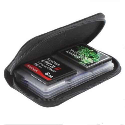 SD SDHC MMC CF Micro SD memory card storage carrying bag wallet case
