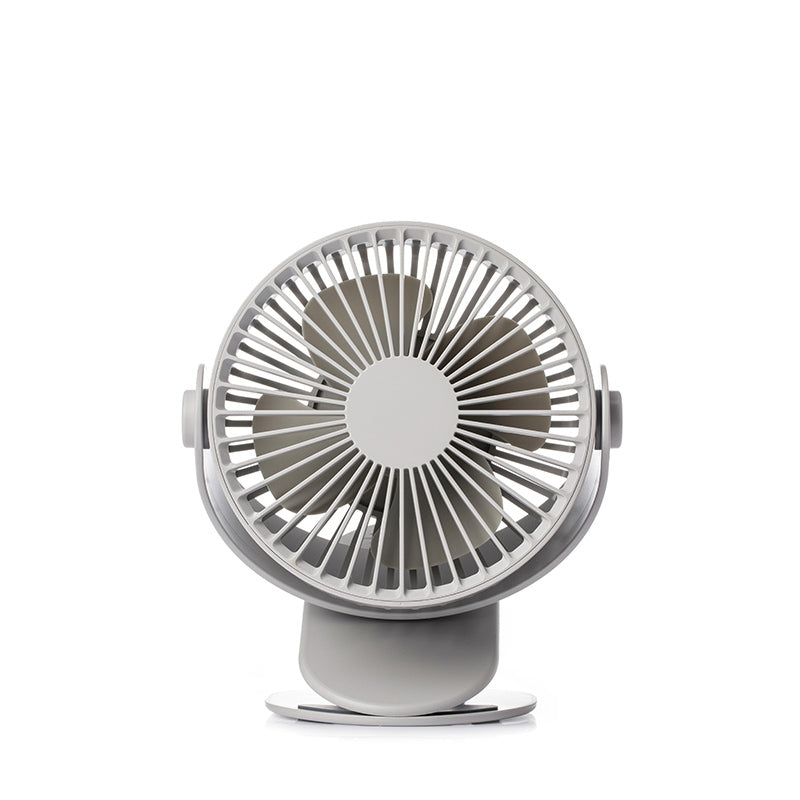 Jordan&Judy Clip-on USB Table Desktop Fan 720° Rotatable 3 Modes Wind Speed Cooling Fan Outdoor Travel