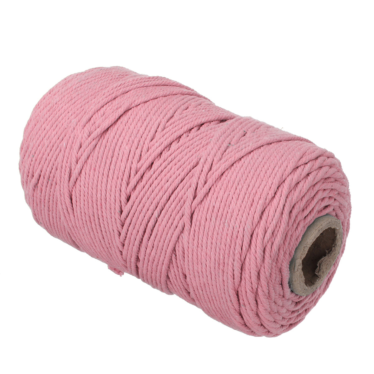 200M 3mm 100% Natural Cotton Twisted Cord Crafts DIY Macrame String Decorations