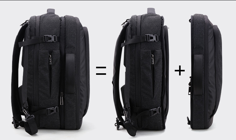 New men's business casual backpack Oxford cloth splash-proof multi-function backpack breathable decompression men's bag