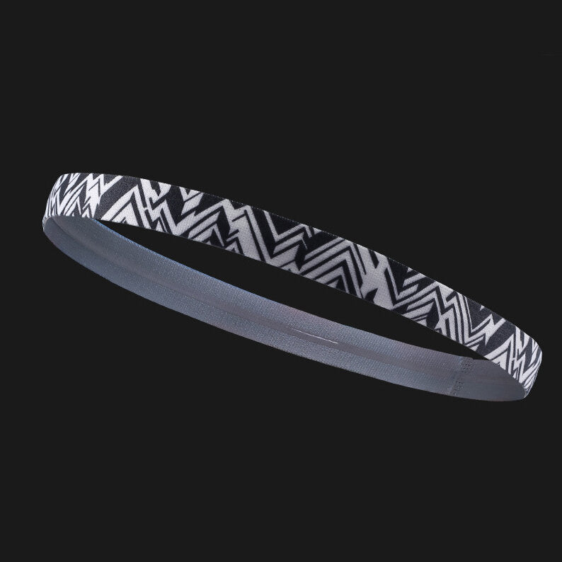 TE560 Outdoor Sport Head Band Absorb Sweat Printing Cycling Playing Ball Fitness Yoga Hair Band