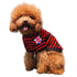Pet Dog Cat Striped Clothing T shirt Pet Apparel Vest  Winter Spring Pet Customes 3 Colors